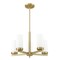 Z-Lite Danica 5 Light Chandelier, 19.5in. W x 12.5in. H, Modern Gold 3044-5MGLD - alternate 7